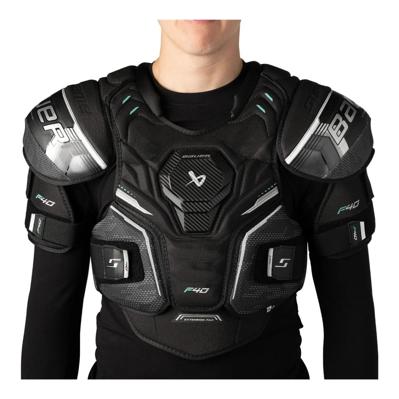 New Axelskydd Supreme F40 Jr Axelskydd Hockey|Bauer