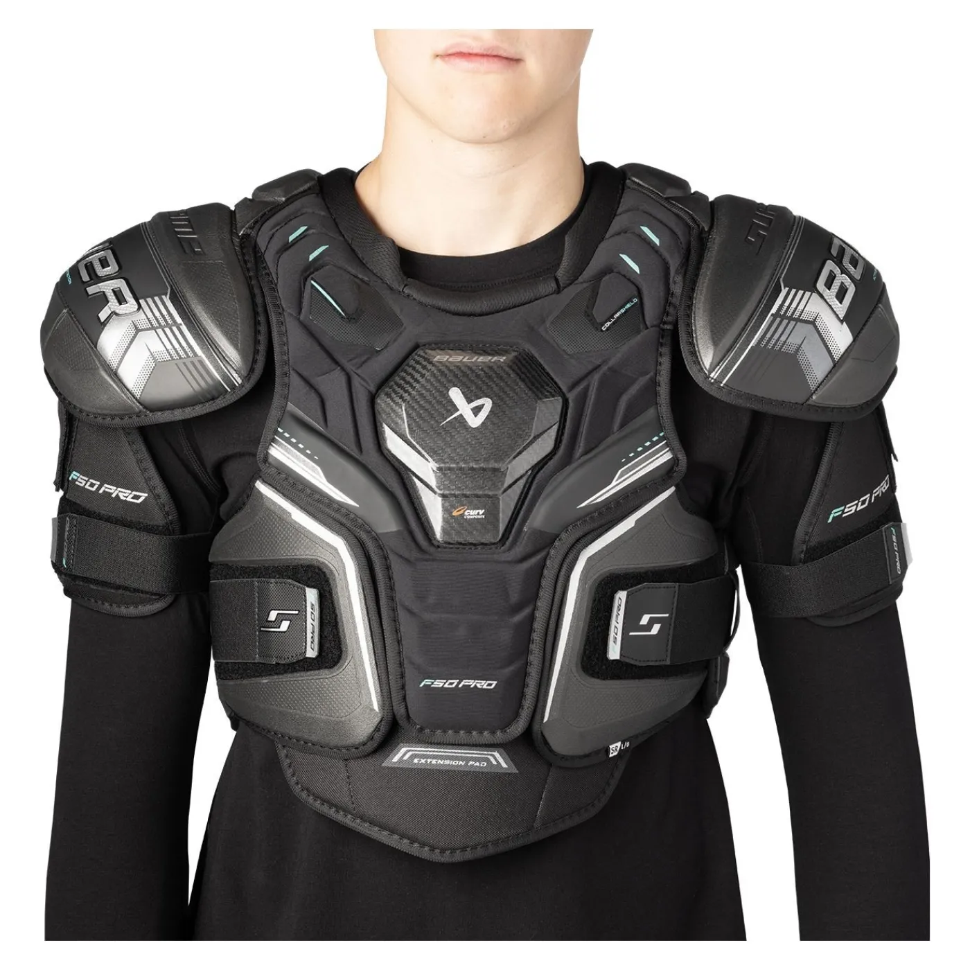Discount Axelskydd Supreme F50 Pro Jr Axelskydd Hockey|Bauer