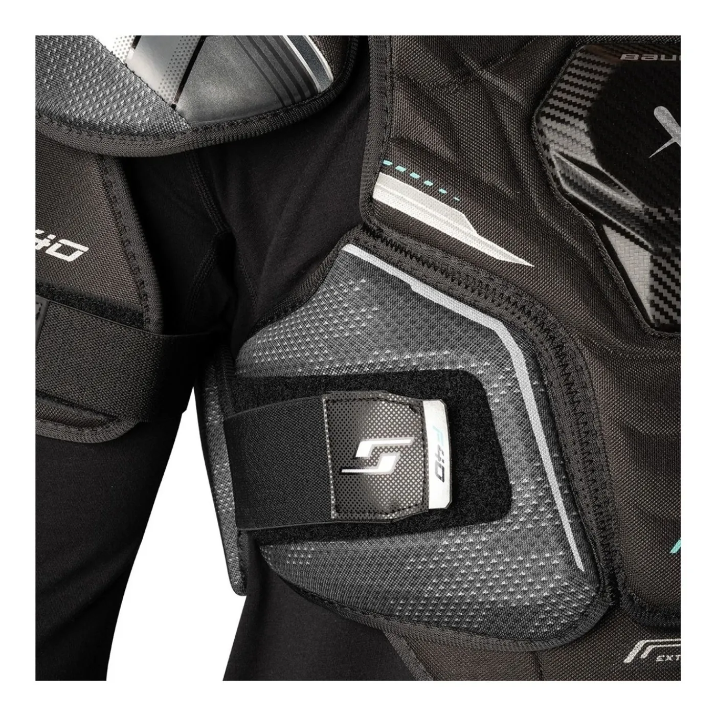 New Axelskydd Supreme F40 Sr Axelskydd Hockey|Bauer
