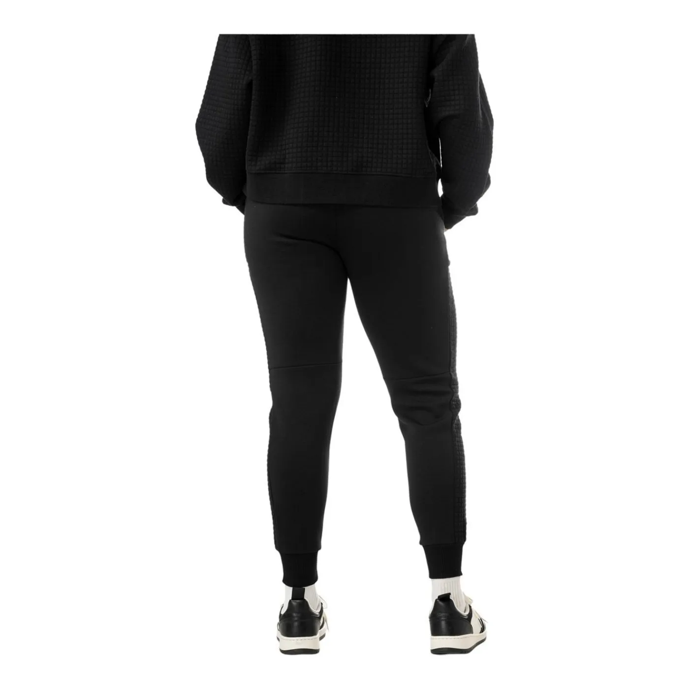 Clearance Byxa Quilted Fleece Womens Black Byxor Bauer|Dam Underdelar