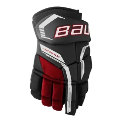Clearance Hockeyhandskar Supreme F40 Sr Black/Red Bauer|Hockeyhandskar Senior