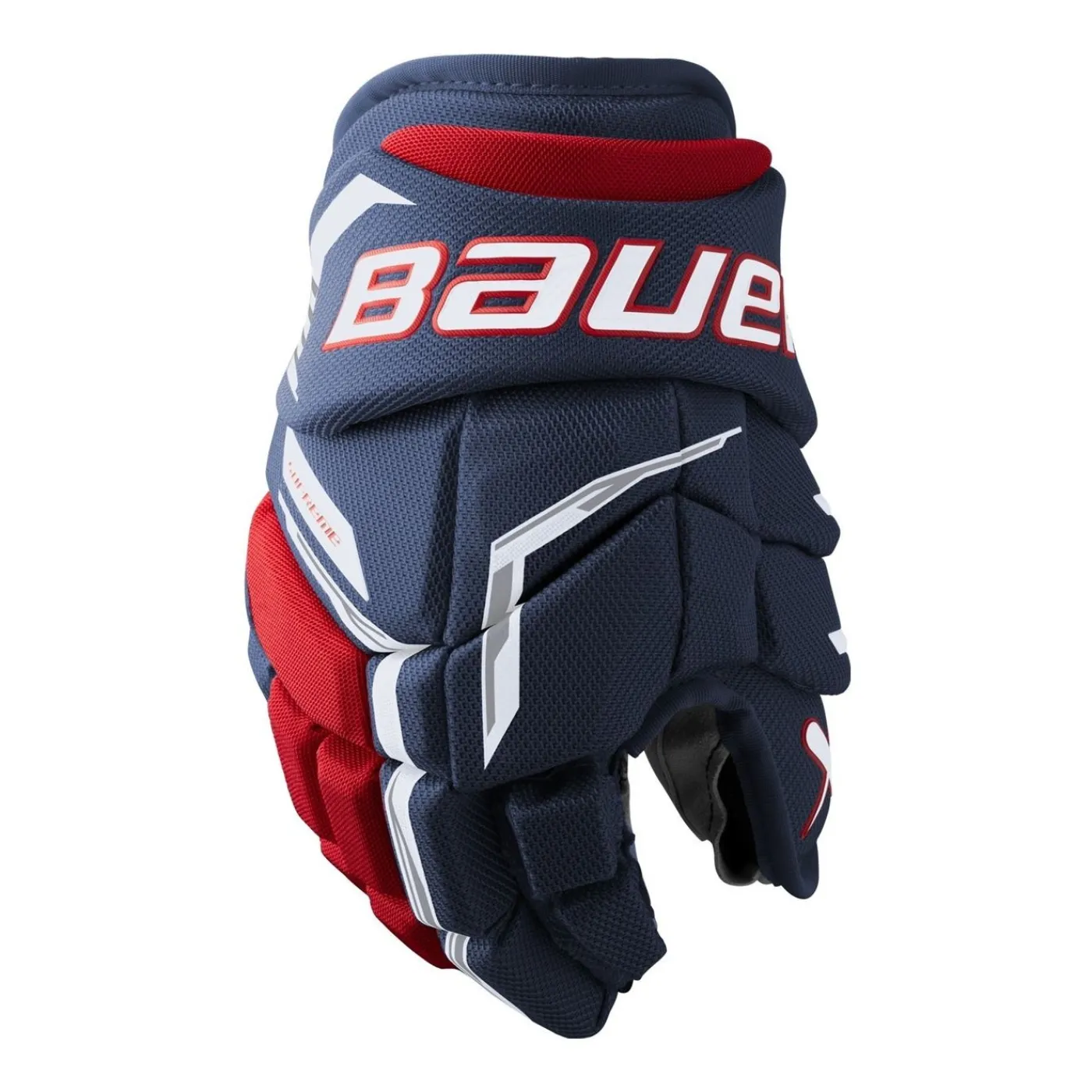 Online Hockeyhandskar Supreme Fuse Sr Navy/Red Bauer|Hockeyhandskar Senior