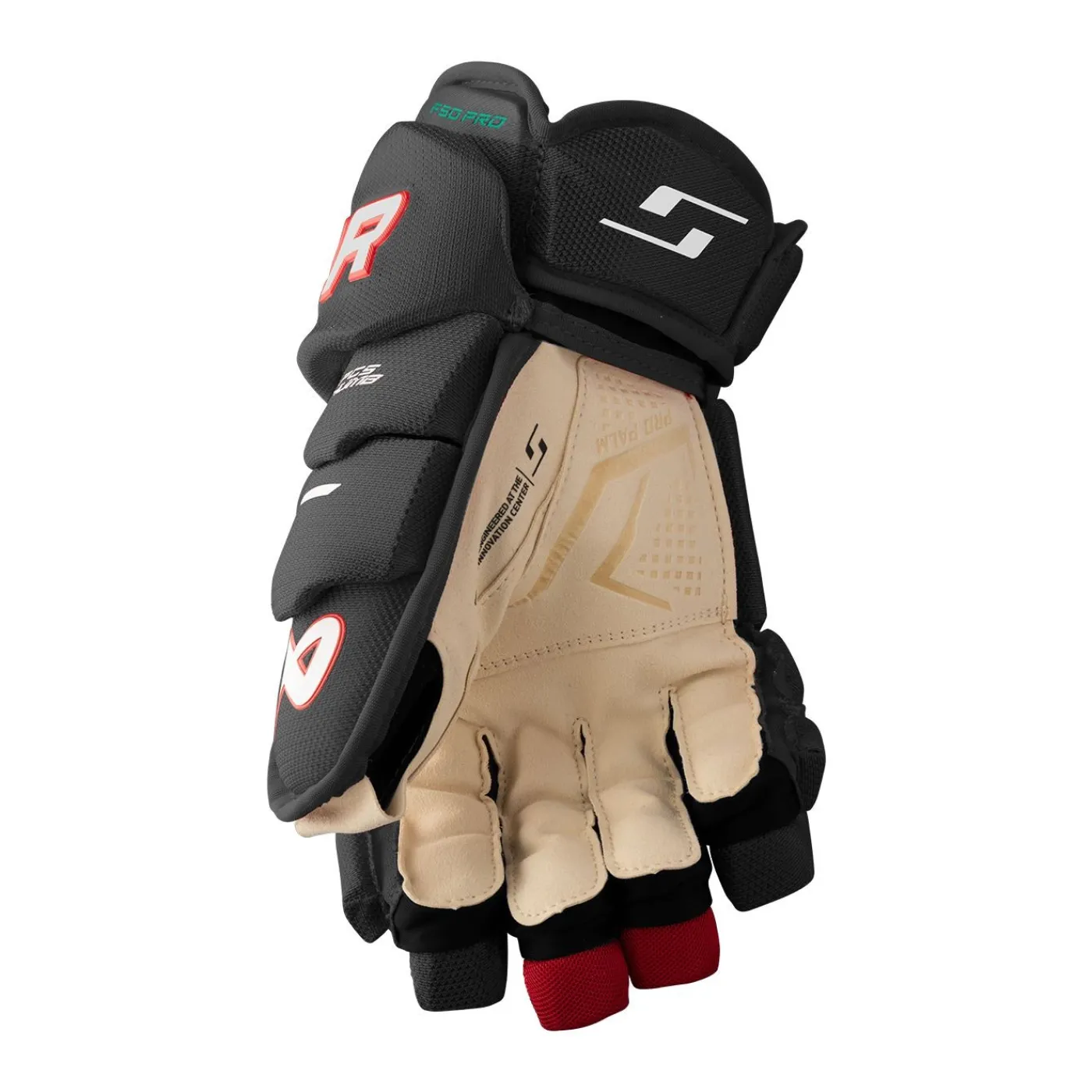 Clearance Hockeyhandskar Supreme F50 Pro Sr Black/Red Bauer|Hockeyhandskar Senior