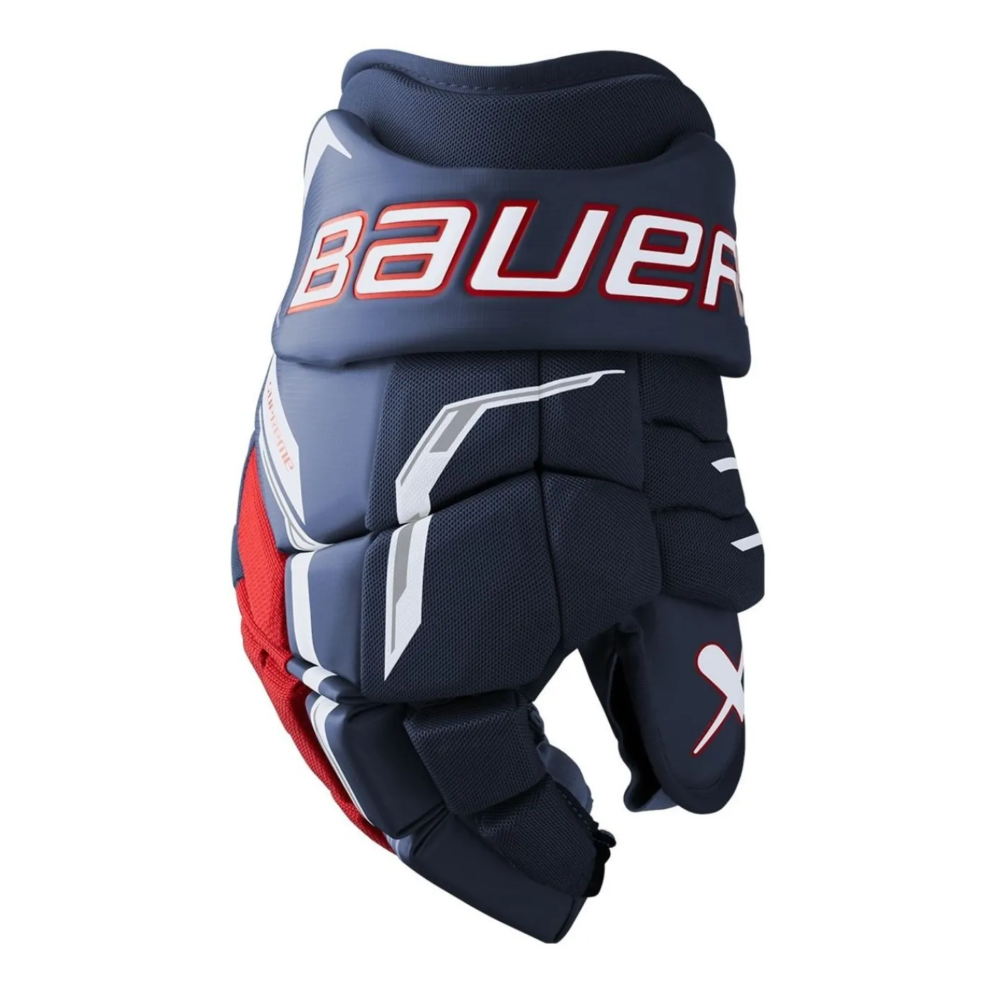 Discount Hockeyhandskar Supreme F40 Sr Navy/Red Hockeyhandskar Senior