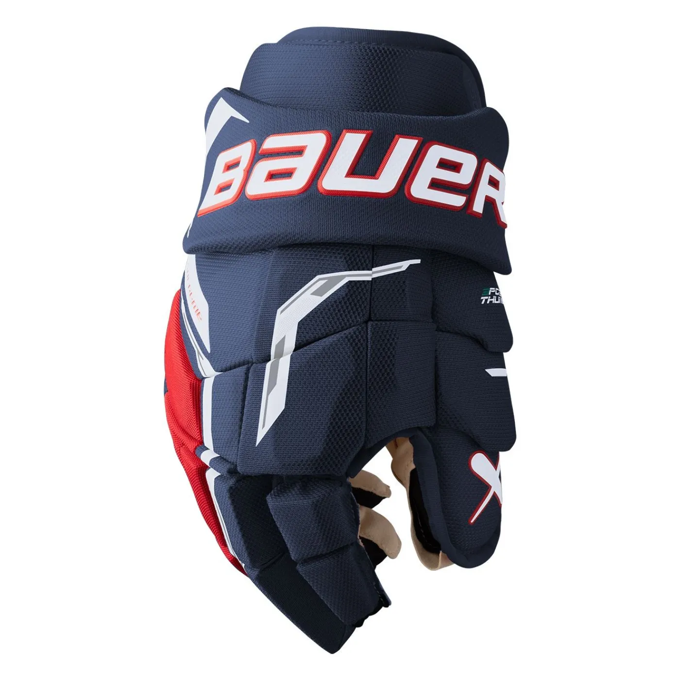 New Hockeyhandskar Supreme F50 Pro Int Navy/Red Hockeyhandskar Intermediate|Bauer