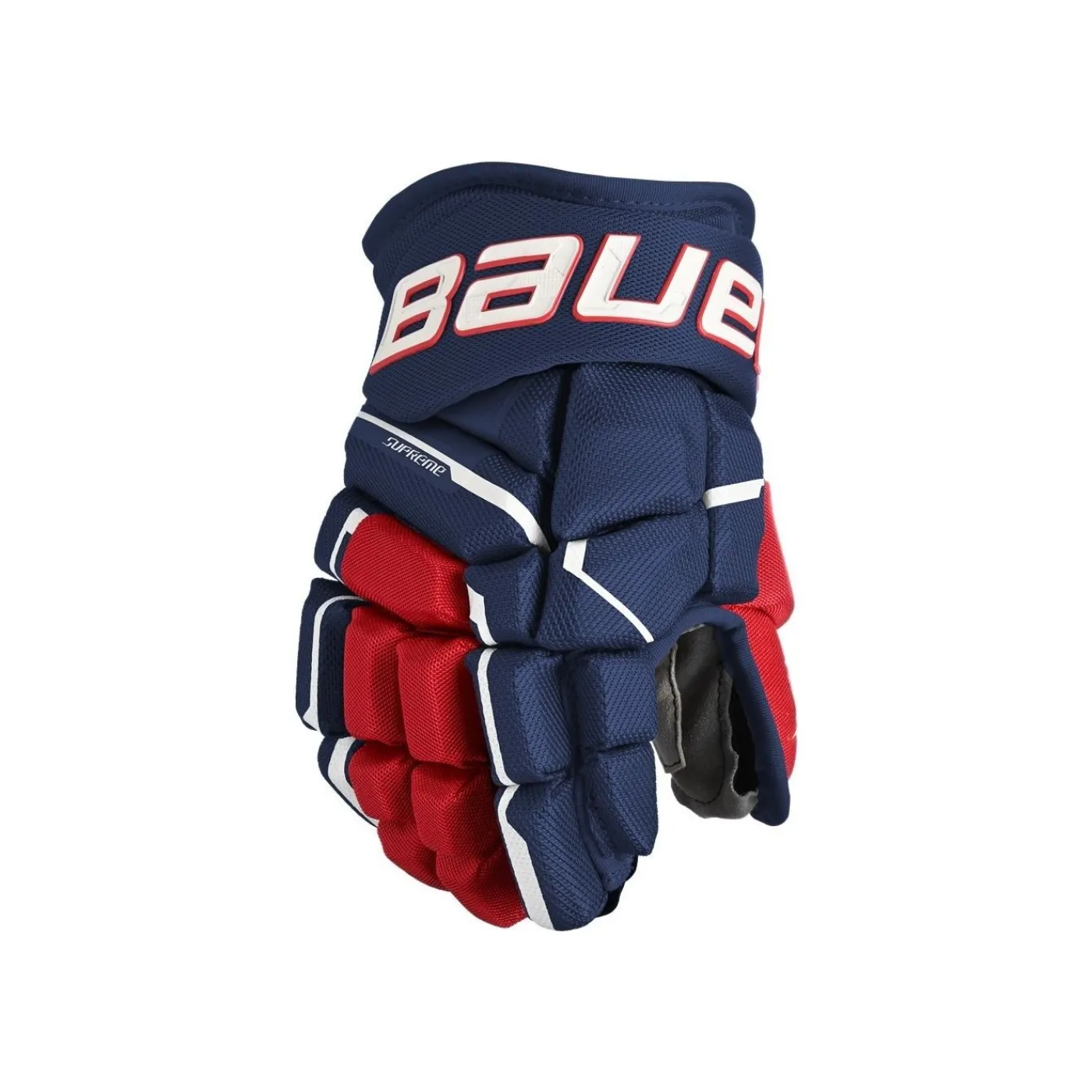 Sale Hockeyhandskar Supreme Mach Jr Navy/Red/White Hockeyhandskar Junior|Hockeyutrustning Junior