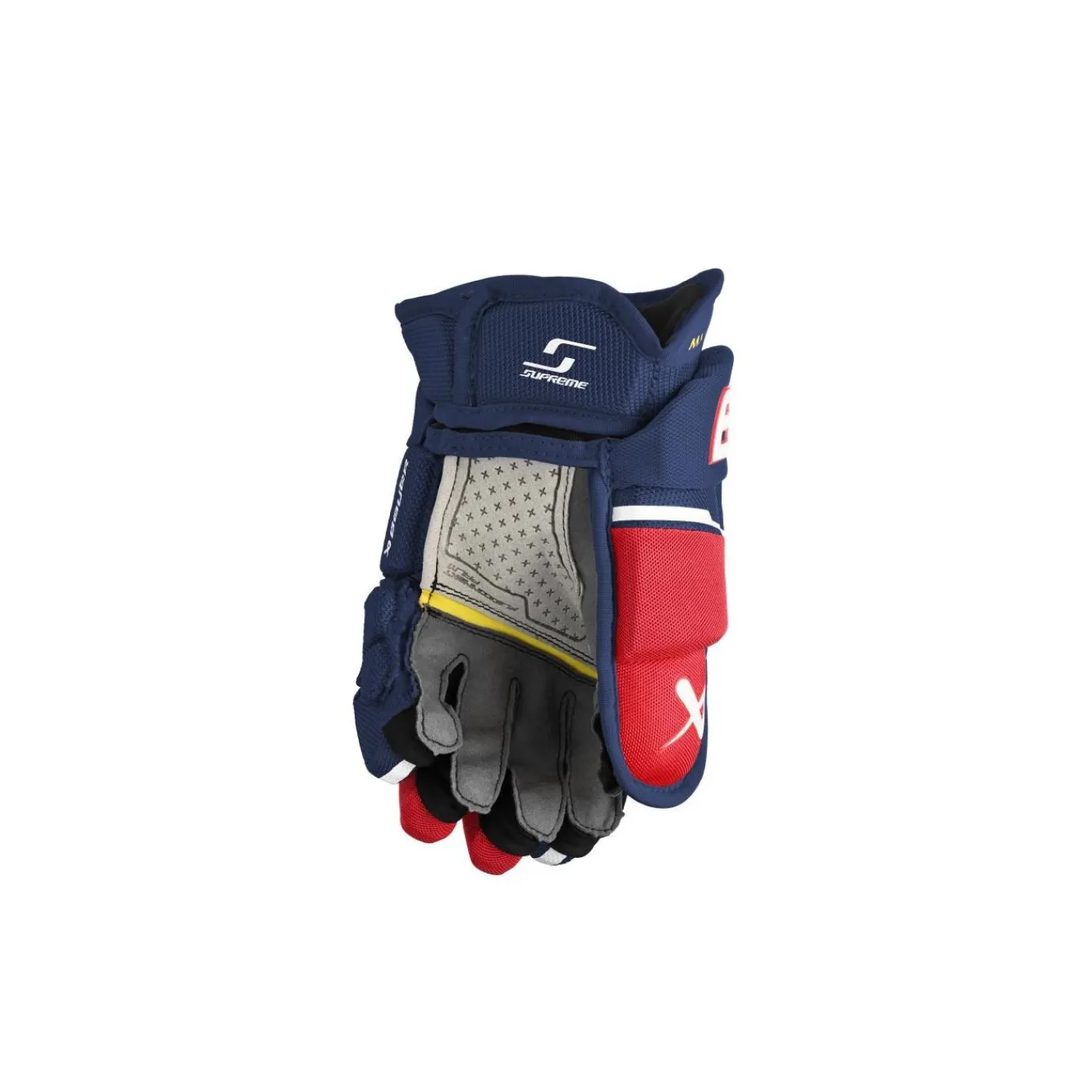 Sale Hockeyhandskar Supreme Mach Jr Navy/Red/White Hockeyhandskar Junior|Hockeyutrustning Junior