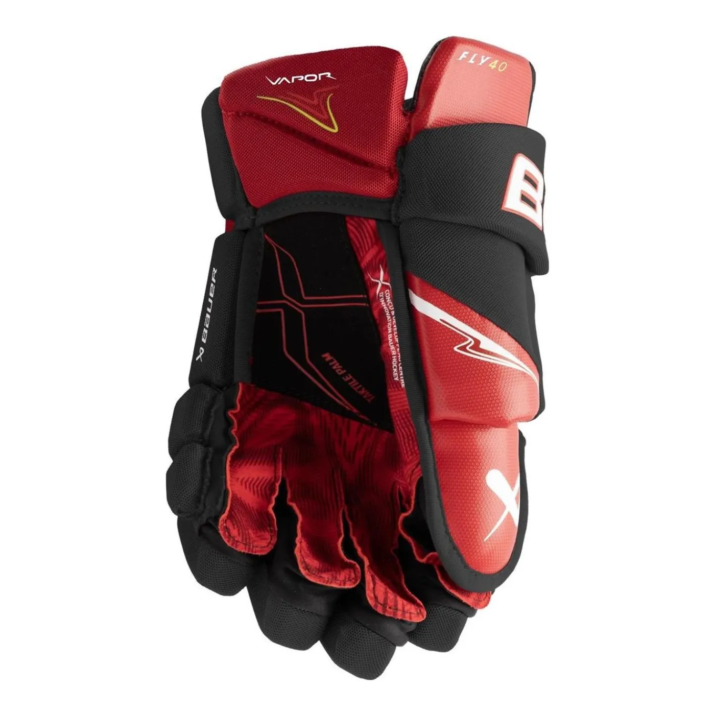 Outlet Hockeyhandskar Vapor Fly40 Sr Black/Red Hockeyhandskar Senior