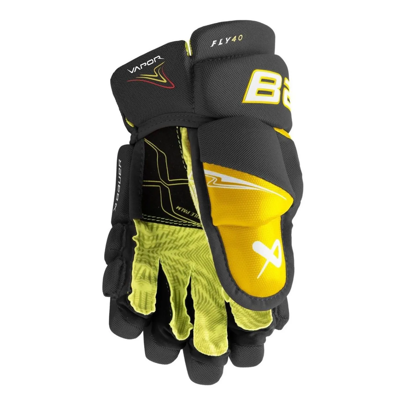 Clearance Hockeyhandskar Vapor Fly40 Jr Black/Gold Hockeyhandskar Junior|Hockeyutrustning Junior