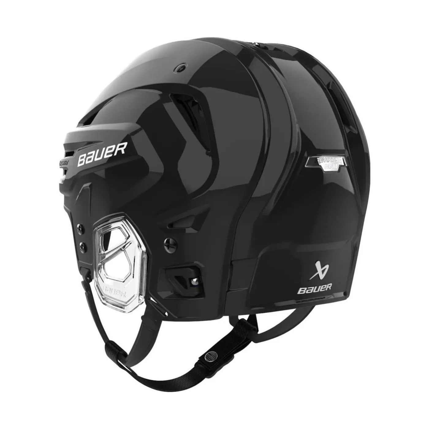 Discount Hockeyhjälm Re-Akt 90 Black Hockeyhjälmar Utan Galler