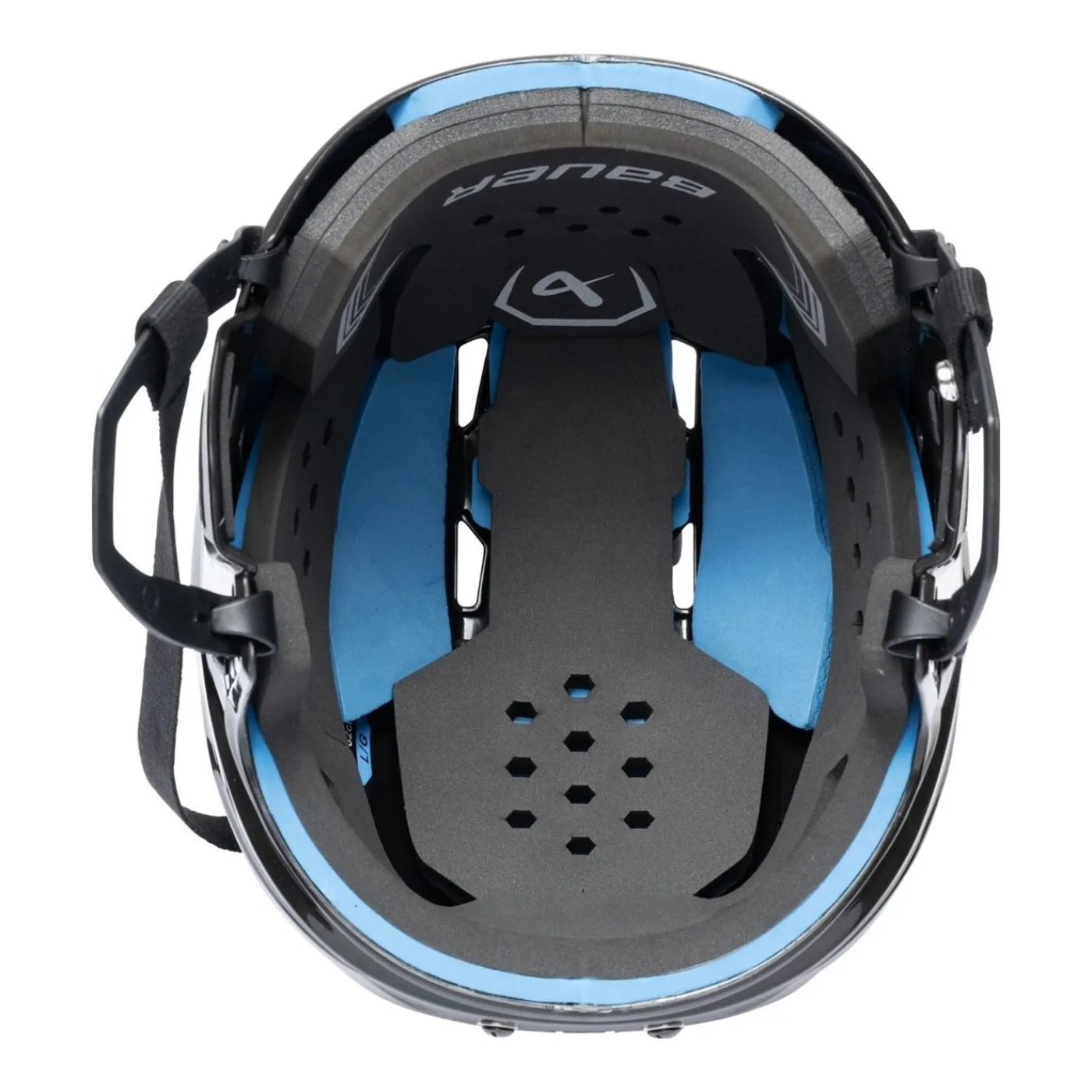 Clearance Hockeyhjälm Re-Akt 55 Black Hockeyhjälmar Utan Galler