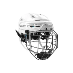 Online Hockeyhjälm Re-Akt 155 Combo White Hockeyhjälmar Med Galler