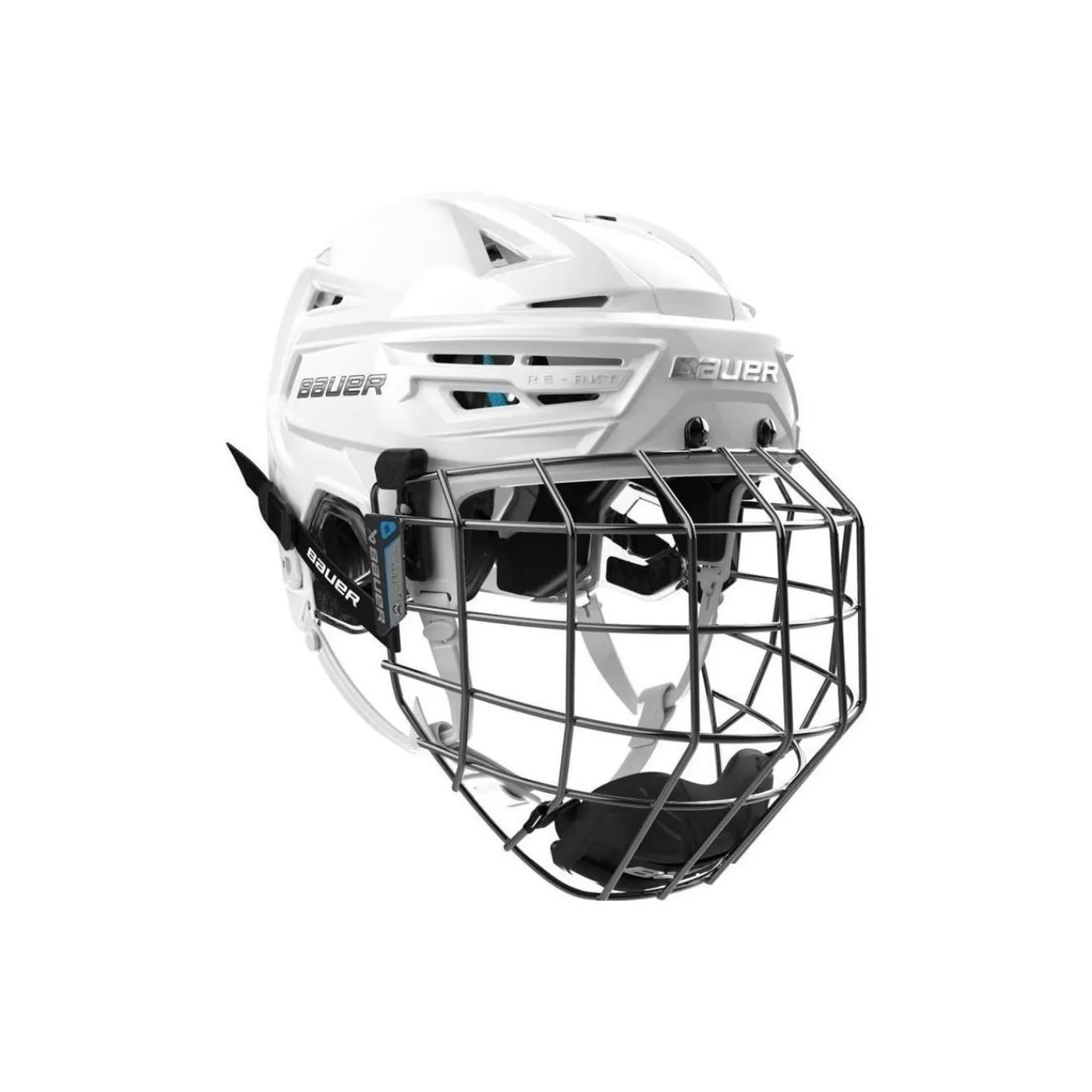 Online Hockeyhjälm Re-Akt 155 Combo White Hockeyhjälmar Med Galler
