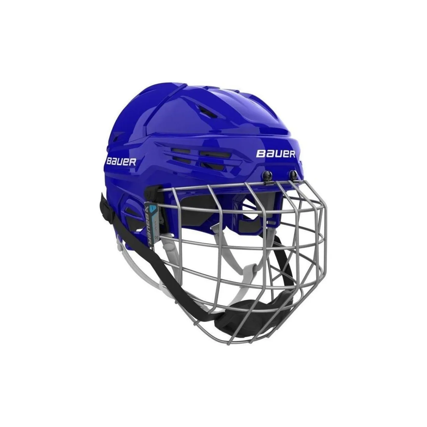 New Hockeyhjälm Re-Akt 55 Combo Blue Hockeyhjälmar Med Galler