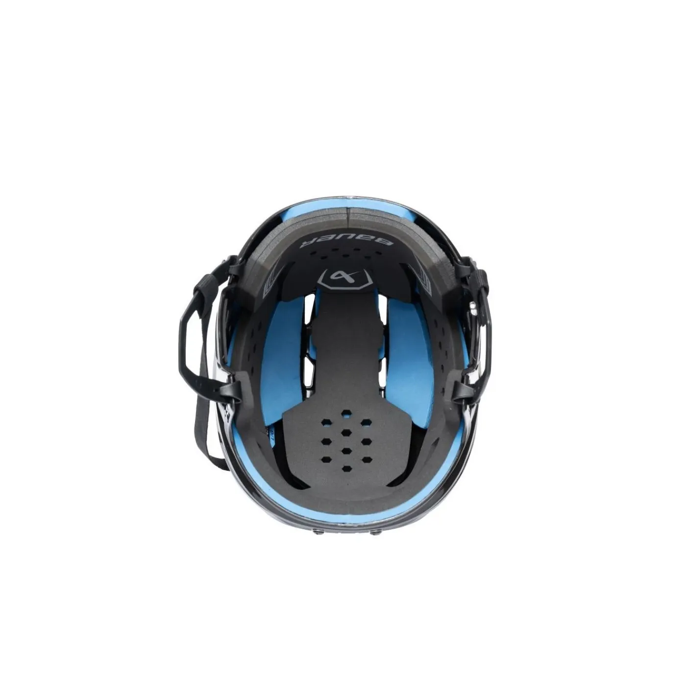Outlet Hockeyhjälm Re-Akt 55 Combo Navy Hockeyhjälmar Med Galler
