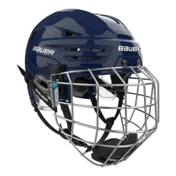 Online Hockeyhjälm Re-Akt 90 Combo Navy Hockeyhjälmar Med Galler