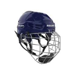 Hockeyhjälm Re-Akt 70 Combo Navy Hockeyhjälmar Med Galler