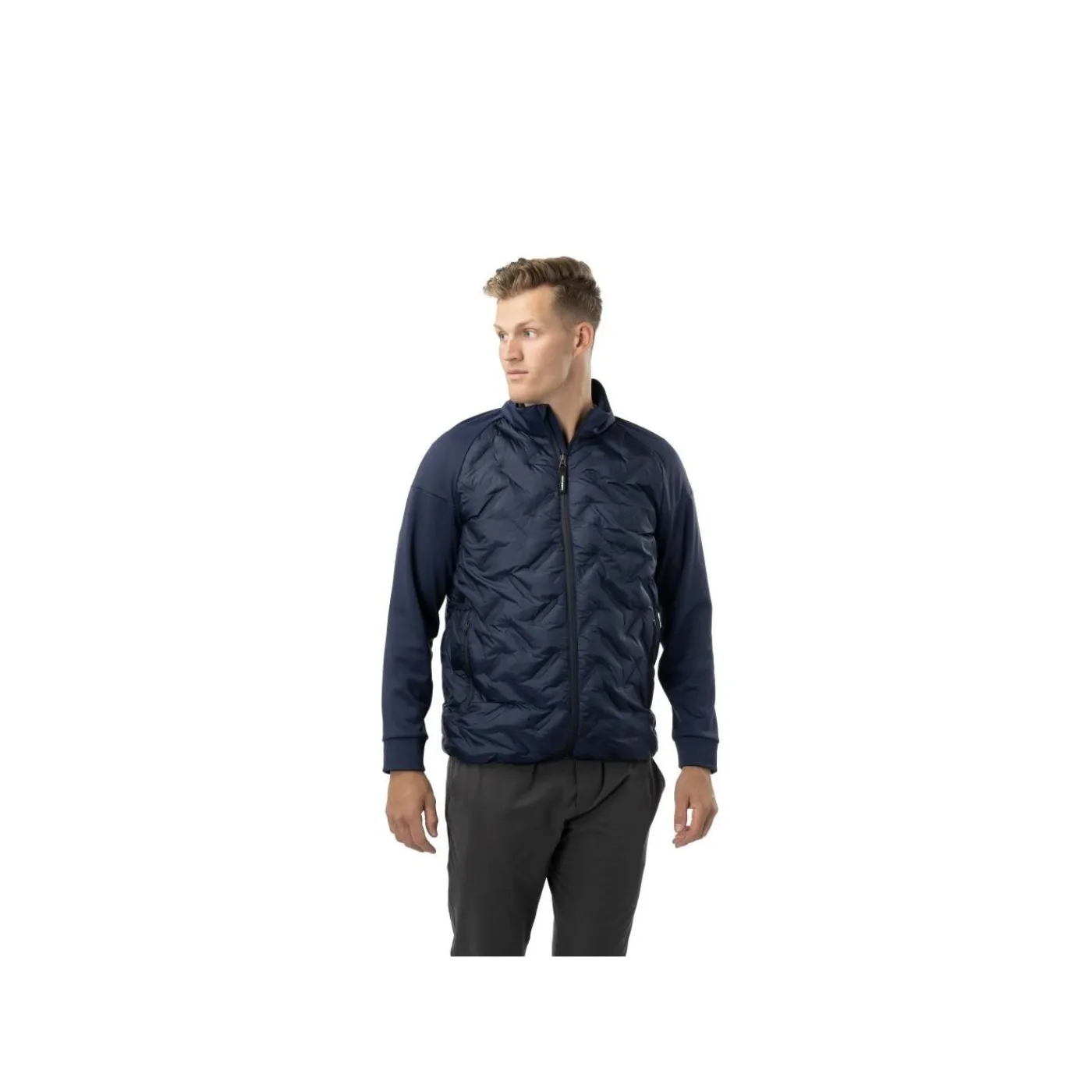 Clearance Jacka FLC Core Hybrid Sr Navy Jackor Senior