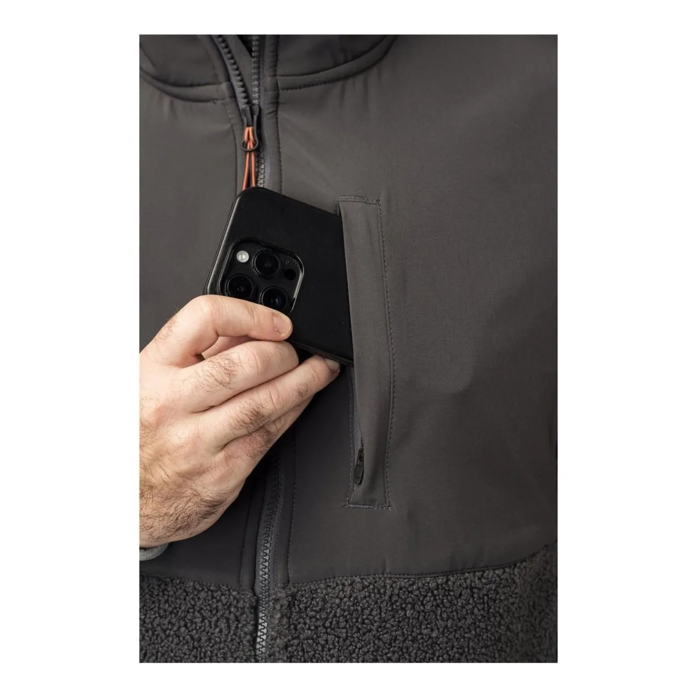 Jacka Sherpa Vest Sr Jackor Senior