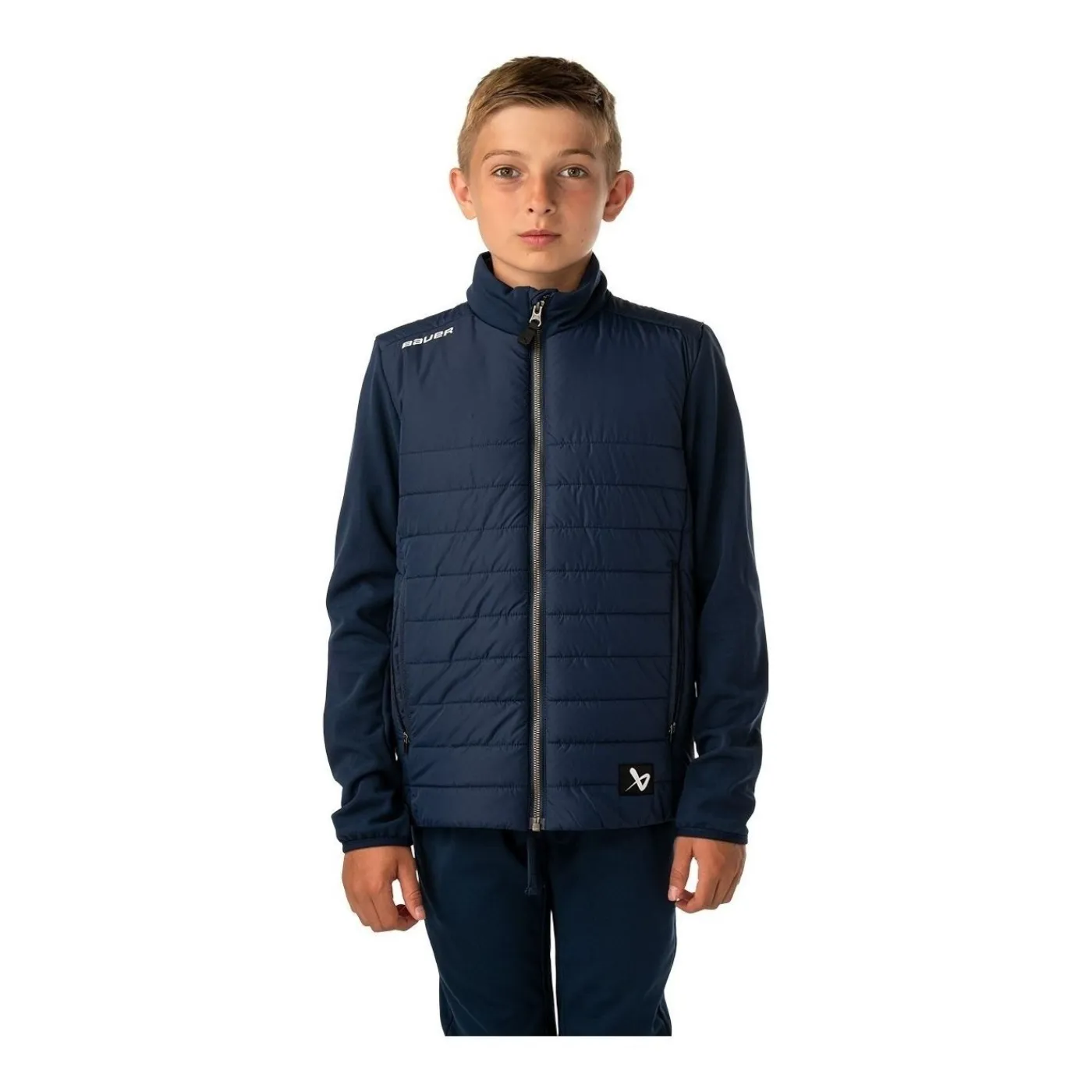 Jacka Team Hybrid Yth Navy Jackor Junior