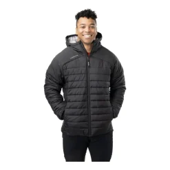Clearance Jacka Team Puffer Sr Black Teamtextil Jackor Sr|Jackor Senior