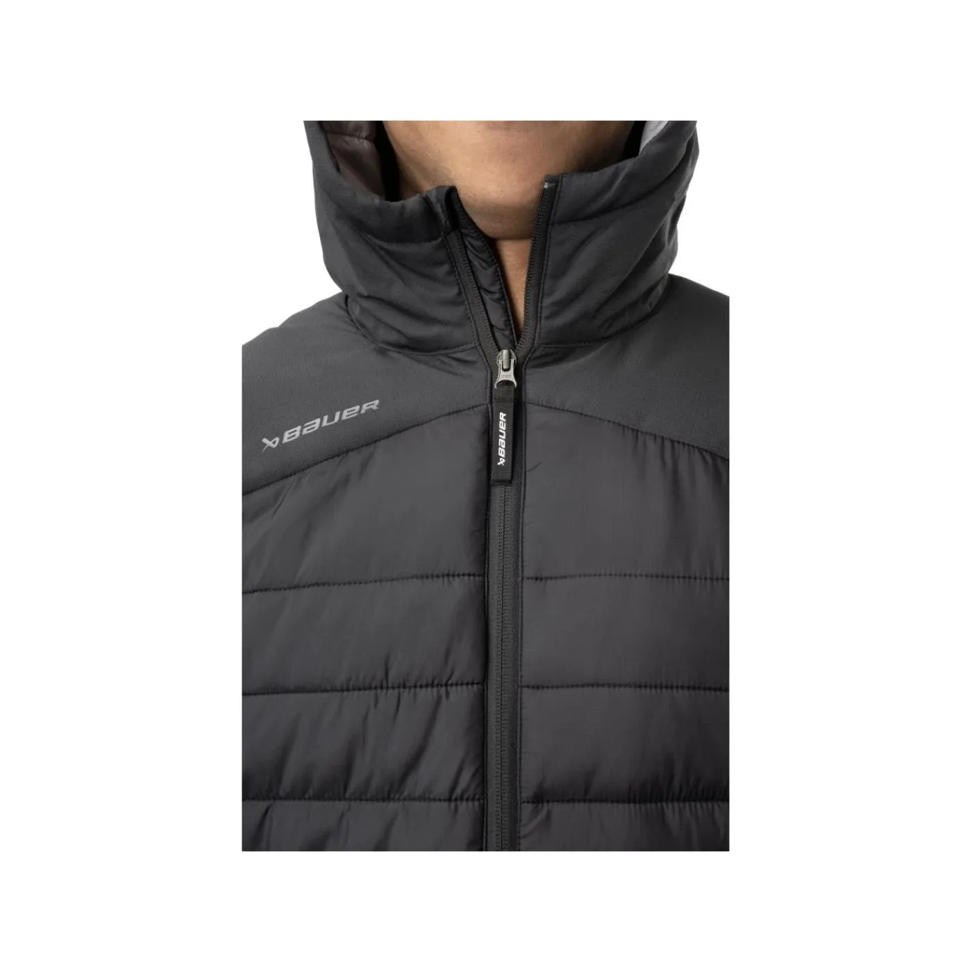 Clearance Jacka Team Puffer Sr Black Teamtextil Jackor Sr|Jackor Senior