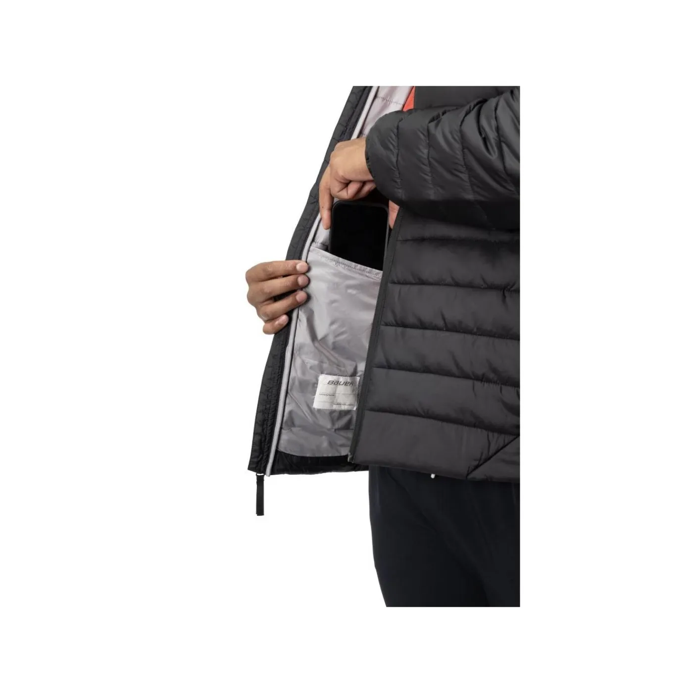 Clearance Jacka Team Puffer Sr Black Teamtextil Jackor Sr|Jackor Senior