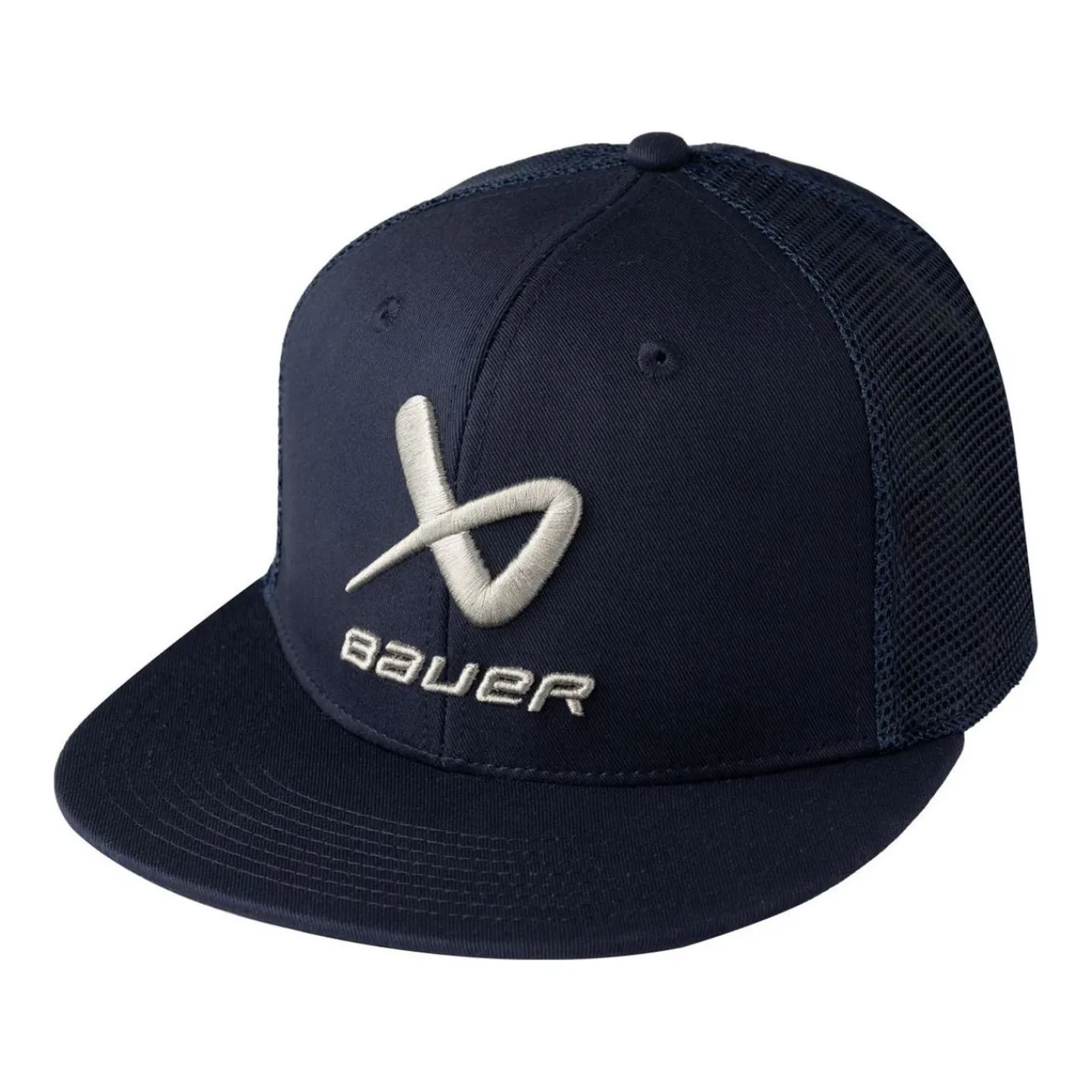 Best Keps Core Flat Brim Sr Navy Hockeykepsar Bauer