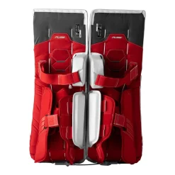 Clearance Målvaktsbenskydd Supreme Fuse Sr White/Red Målvaktsbenskydd Senior|Bauer