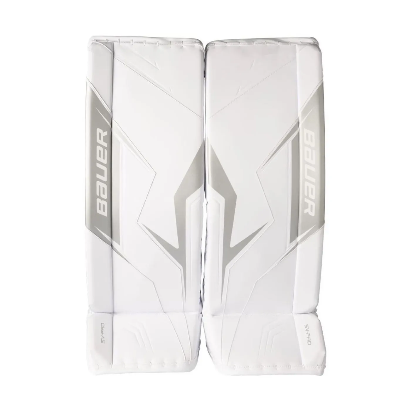 New Målvaktsbenskydd SV-Pro Sr White Målvaktsbenskydd Senior|Bauer