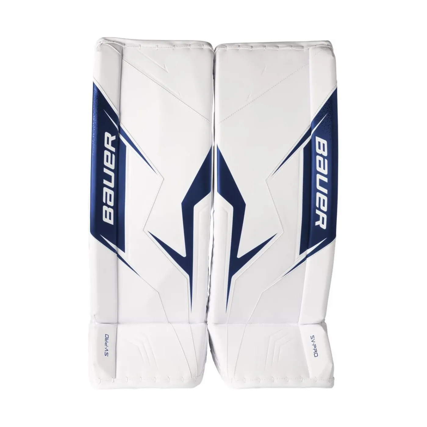 Online Målvaktsbenskydd SV-Pro Sr White/Navy Målvaktsbenskydd Senior