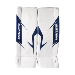 Målvaktsbenskydd SV-Pro Int White/Navy Målvaktsbenskydd Intermediate