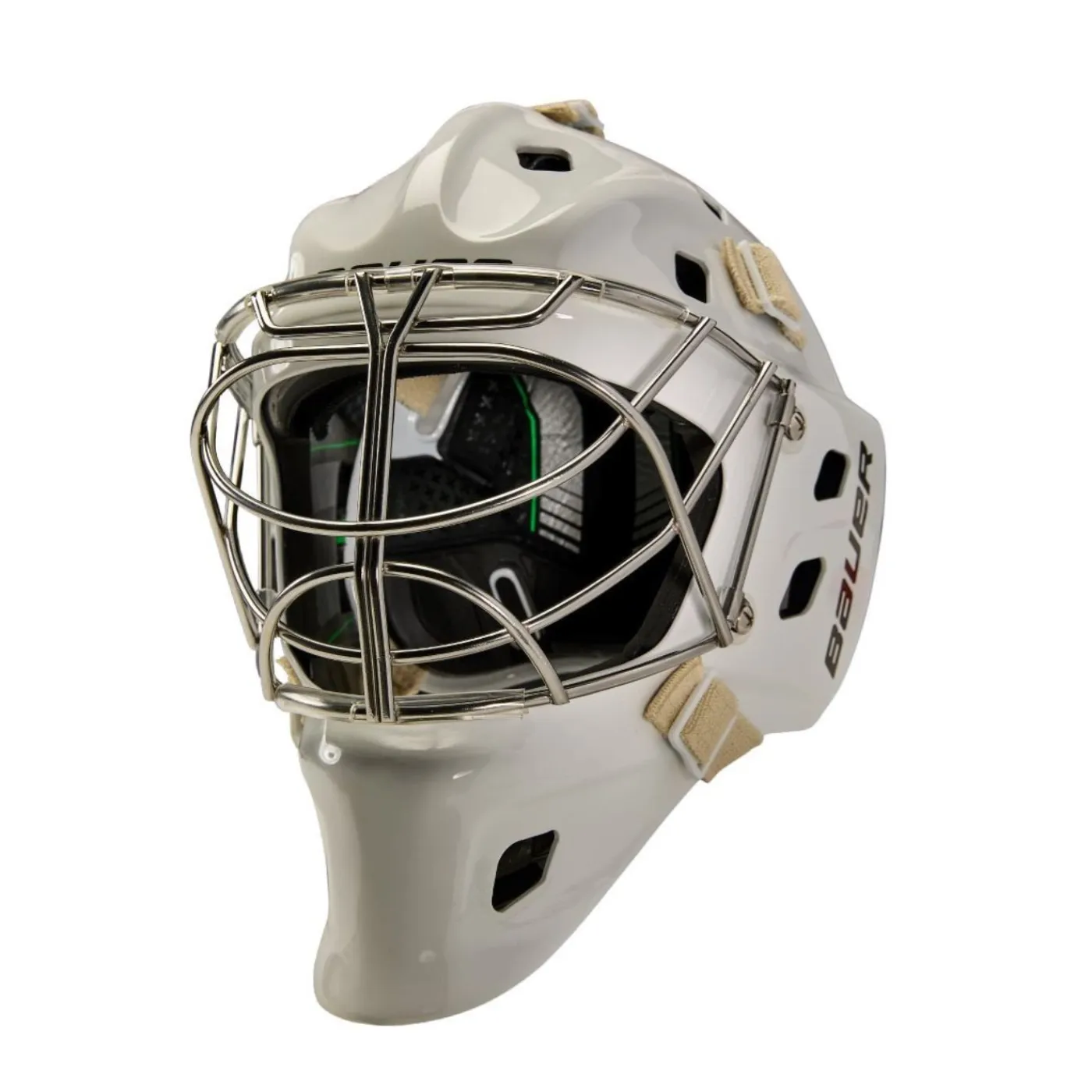 New Målvaktsmask Nme One SR Cat Eye White Målvaktsmasker Senior