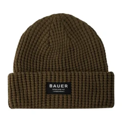Best Mössa Knit Waffle Toque Sr Brown Mössor Bauer