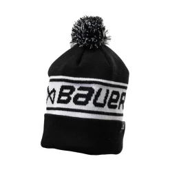 Discount Mössa Team Ribbed Pom Sr Black Mössor Bauer