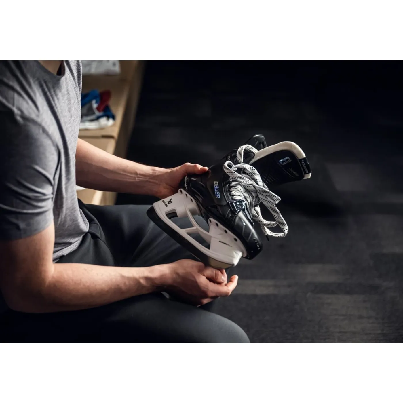 Discount Skridskor Ti Supreme Shadow Int Skridskor Intermediate|Bauer
