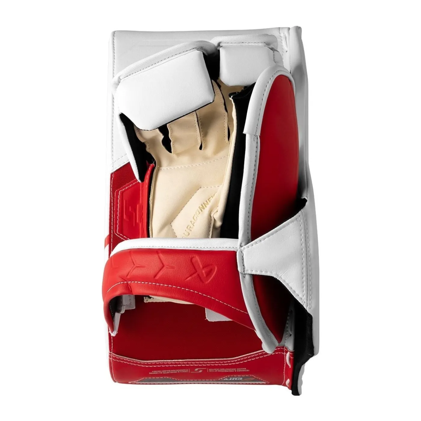 New Stöt Supreme Fuse Sr White/Red Bauer|Målvaktsstötar Senior