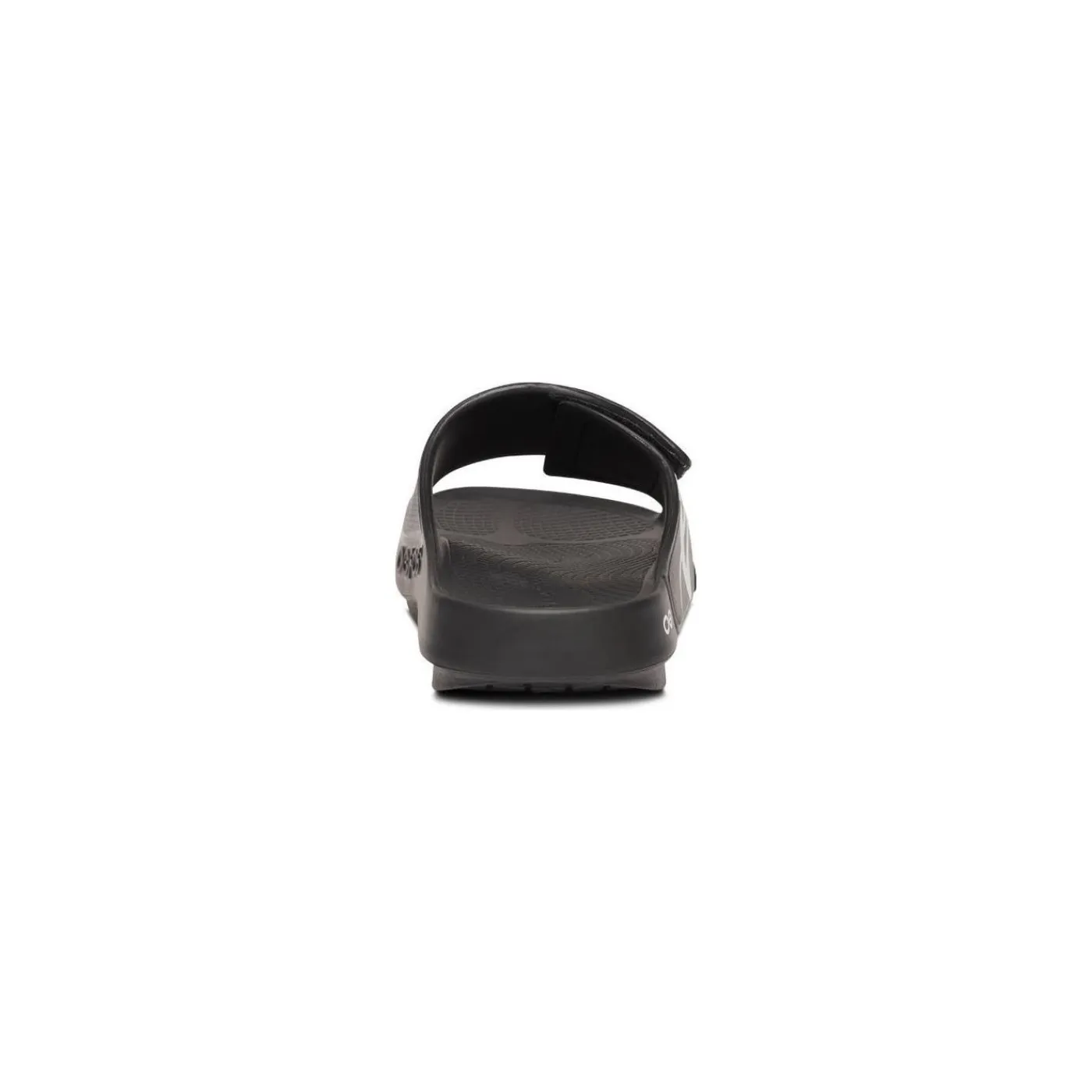 Tofflor OOFOS Slide Sport Flex Black Badtofflor Bauer|Bauer