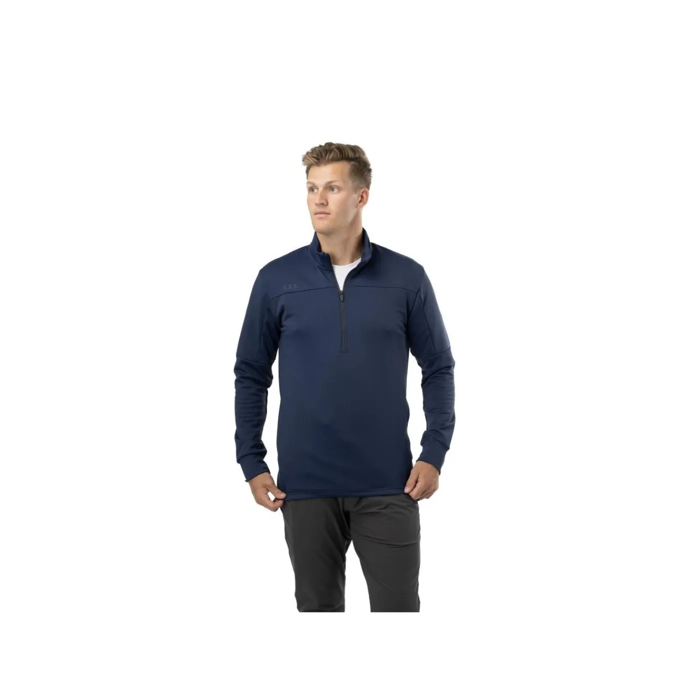 Clearance Tröja FLC Core 1/4 Zip Sr Navy Tröjor Senior