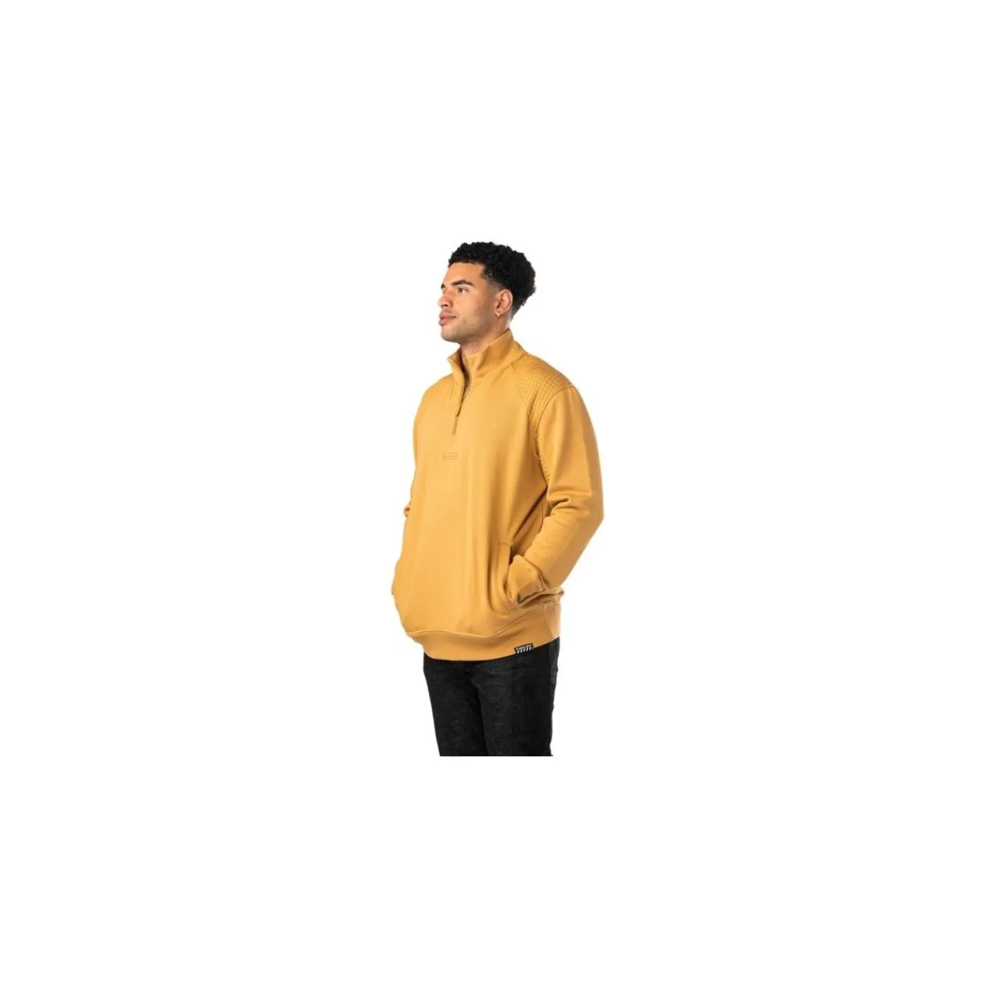 Discount tröja Quilted 1/4 Zip Sr Jackor Senior