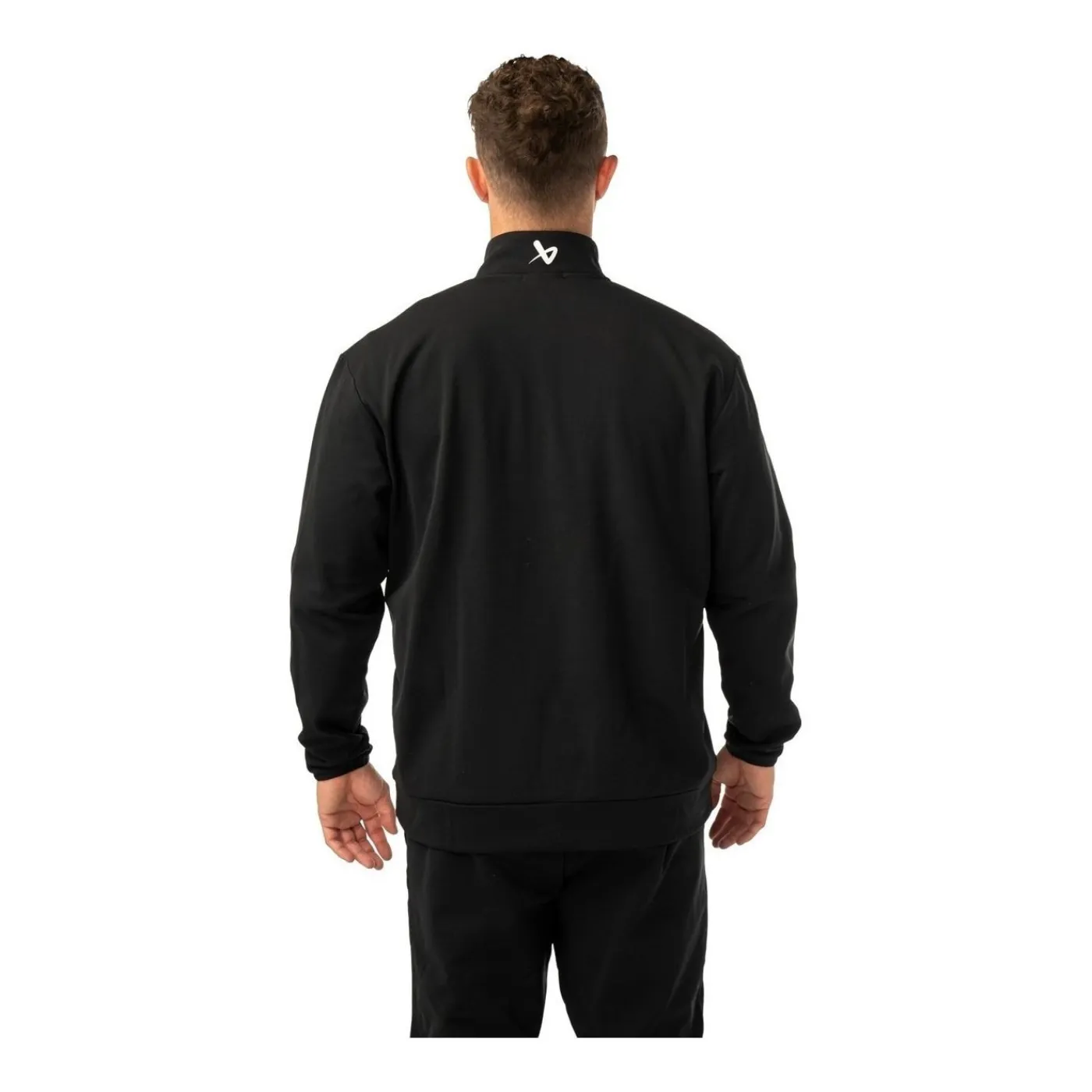 Sale Tröja Team Fleece 1/2 Zip Sr Black Tröjor Senior