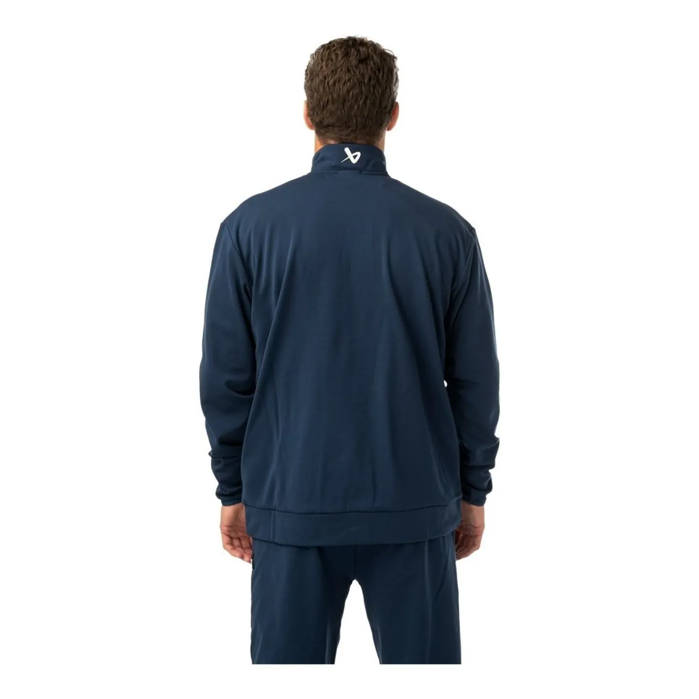 Hot Tröja Team Fleece 1/2 Zip Sr Navy Tröjor Senior