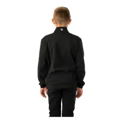 Hot Tröja Team Fleece 1/2 Zip Yth Black Teamtextil Tröjor Jr