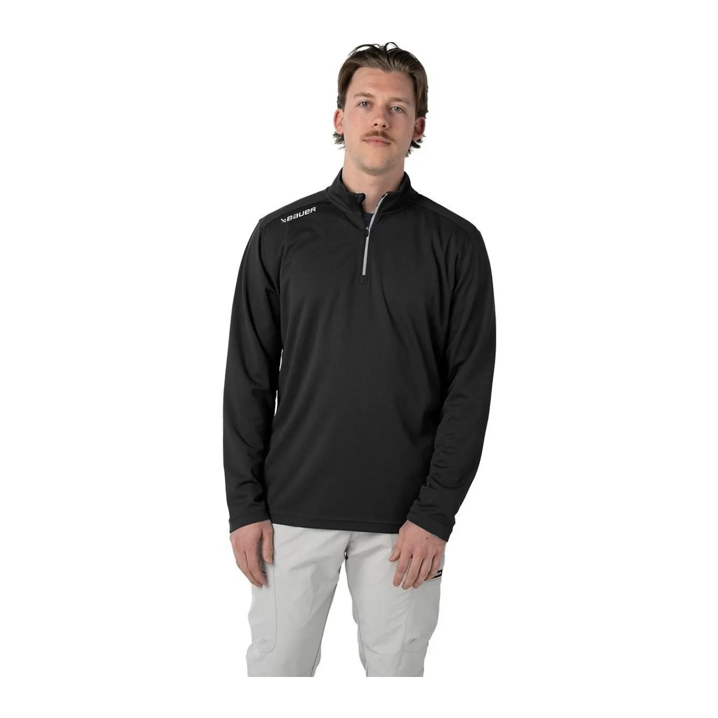 Online Tröja Team Performance 1/4 Zip Sr Black Tröjor Senior