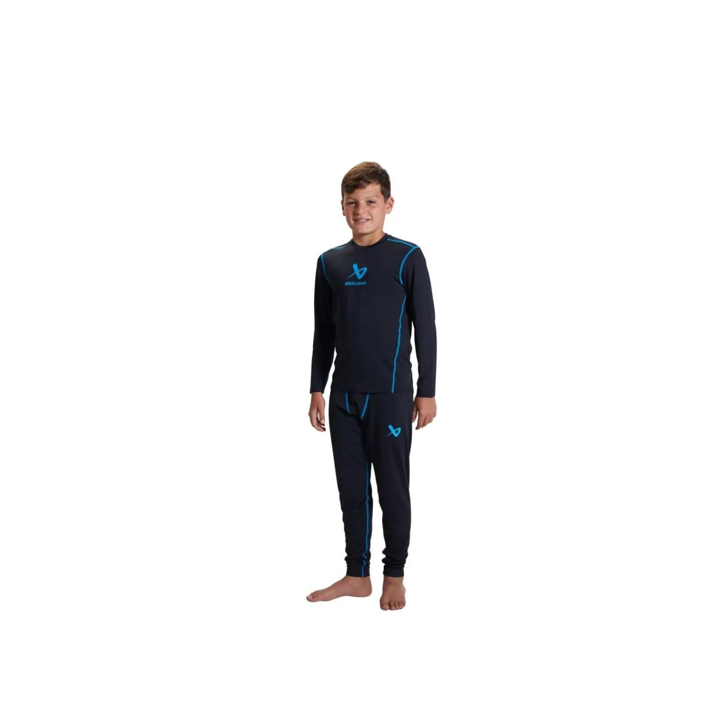 Hot Underställströja Långärmad Basic Jr Långärmad Underställströja|Underställströjor Bauer