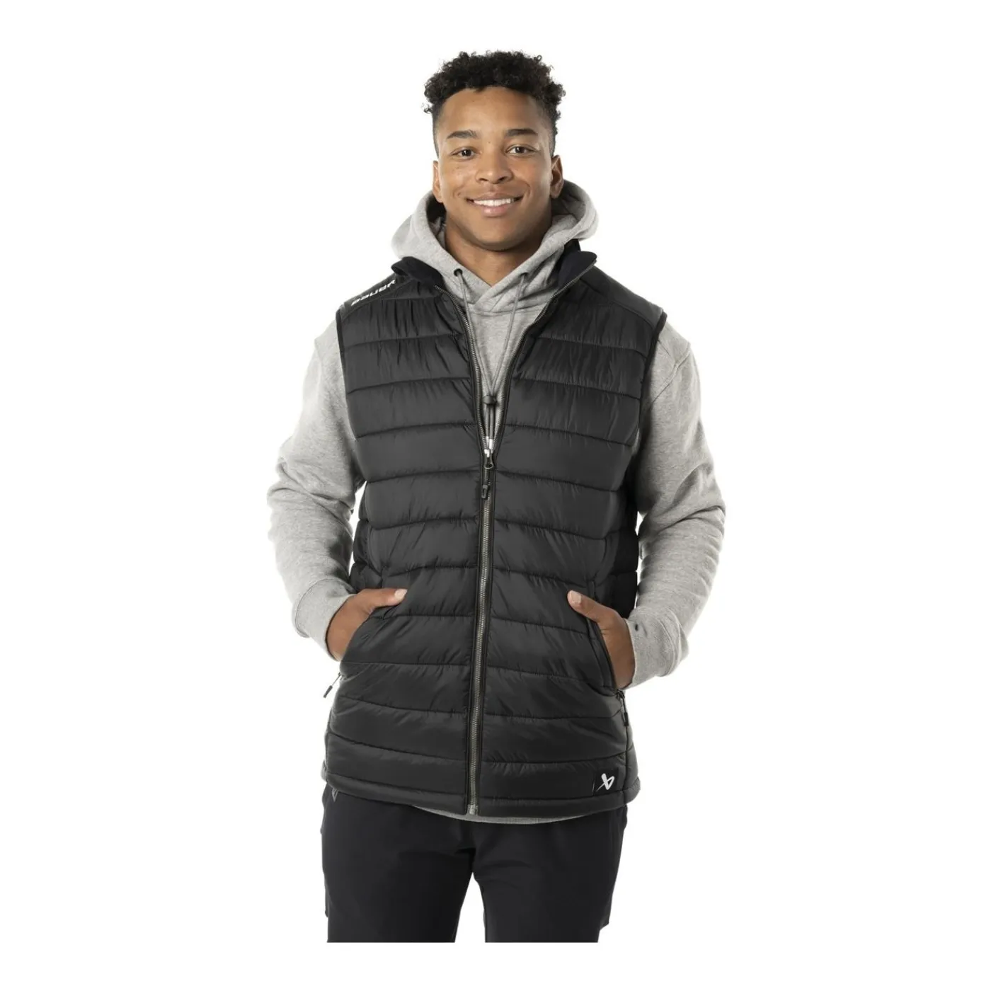 Best Väst Team Puffer Sr Black Teamtextil Jackor Sr|Jackor Senior