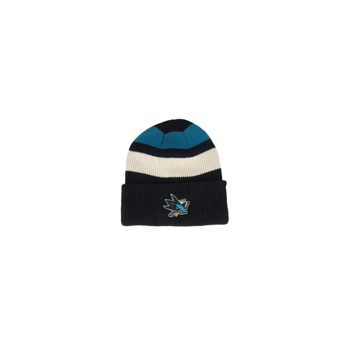 Best Mössa NHL Clubhouse Jennings Cuff Knit San Jose Sharks Mössor Nhl|47 Brand