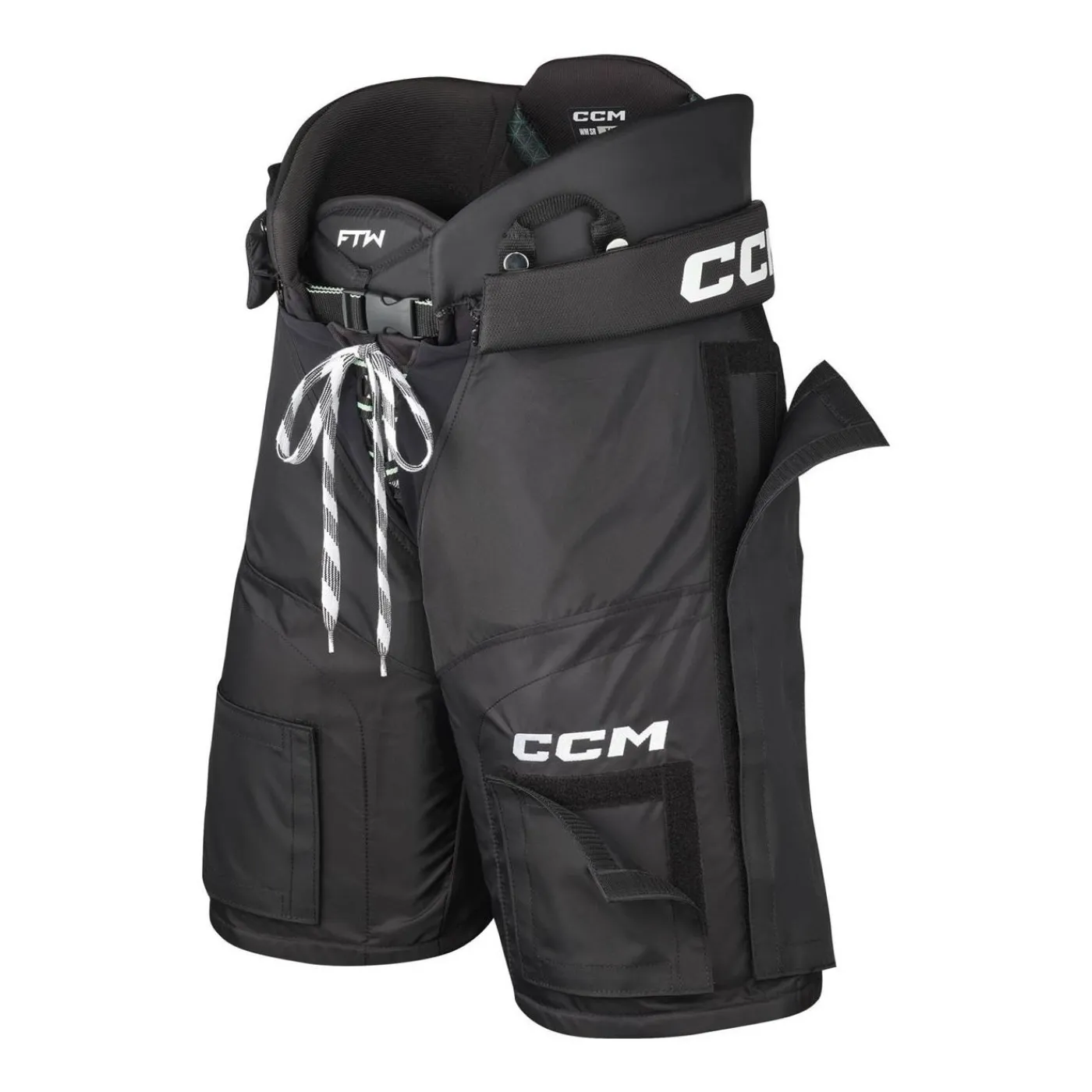 Byxa Jetspeed FTW Velcro Sr Black Hockeybyxor Senior|Hockeybyxor