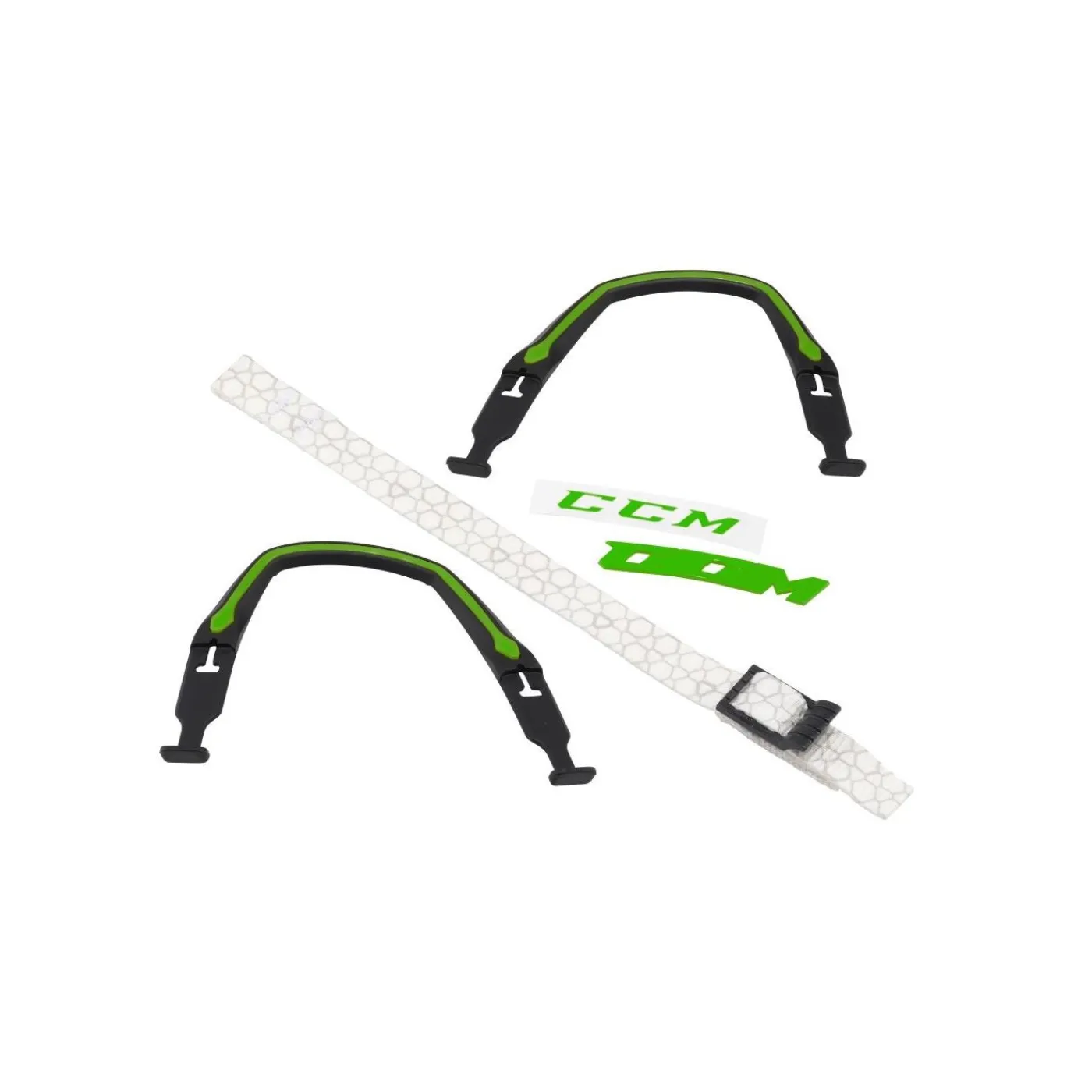 Outlet Färgkit Super Tacks X/910 Black/Green Hockeyhjälm Tillbehör