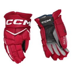 Clearance Hockeyhandskar Jetspeed FT8 Sr Red/White Hockeyhandskar Senior